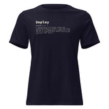 Deploy Definition - Women's Relaxed T-Shirt