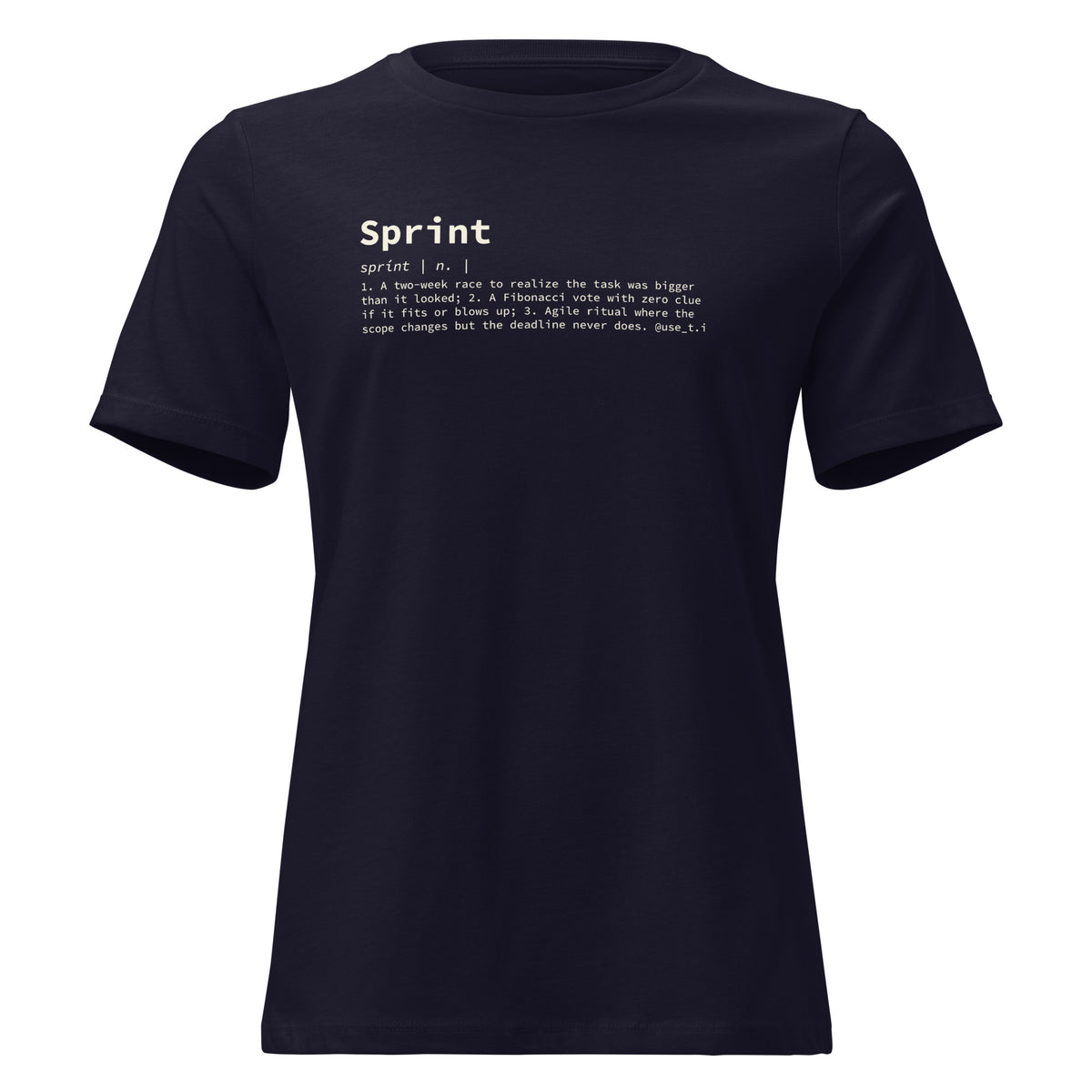 Sprint Definition - Women's Relaxed T-Shirt