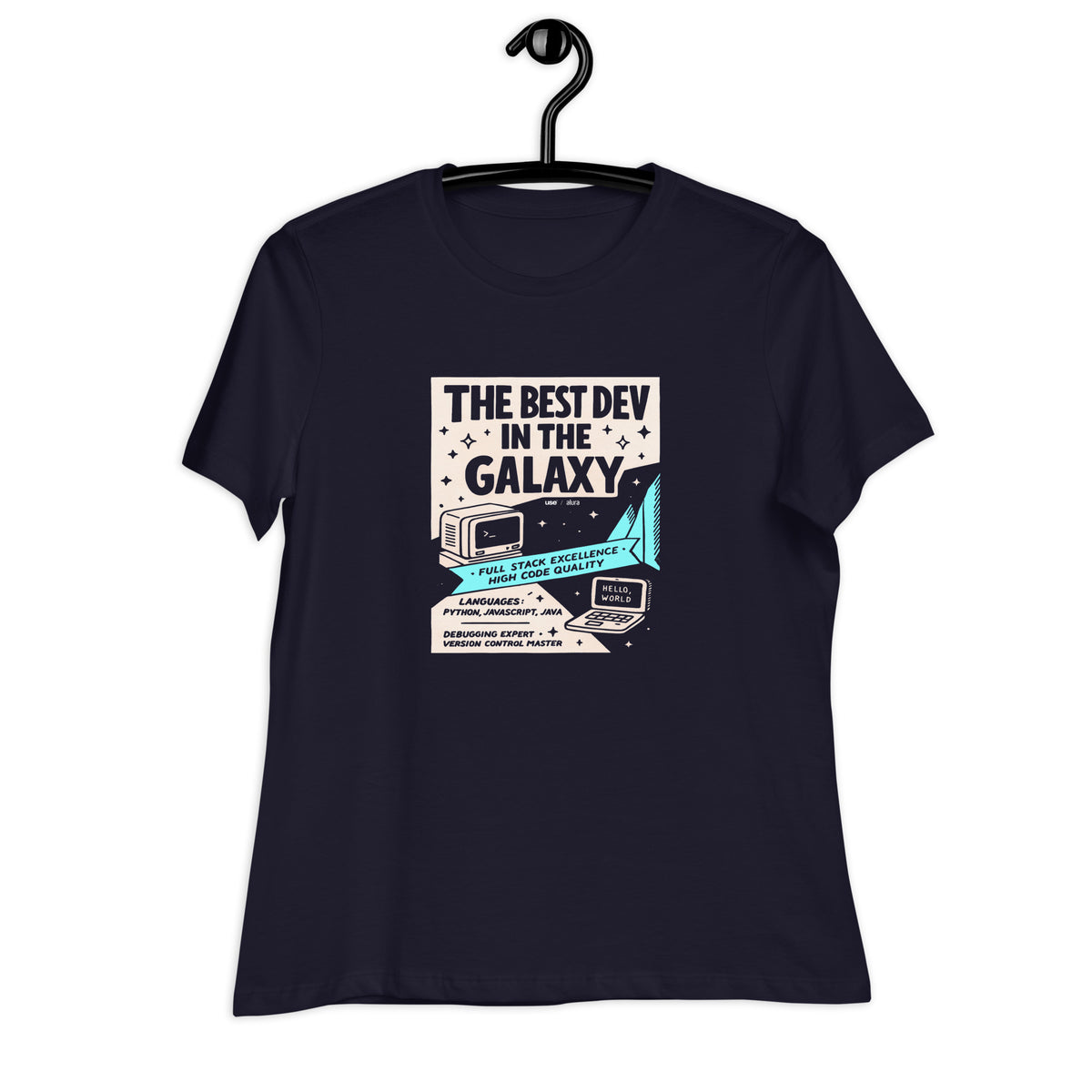 The Best Dev in the Galaxy - Women's Relaxed T-Shirt