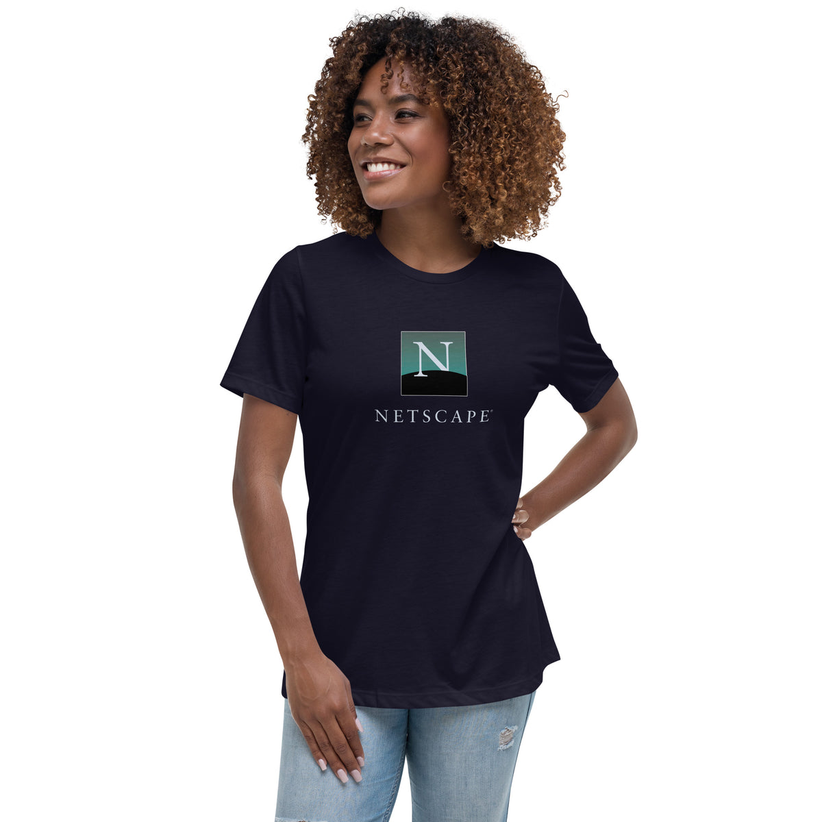 Netscape Navigator Classic Logo - Women's Relaxed T-Shirt