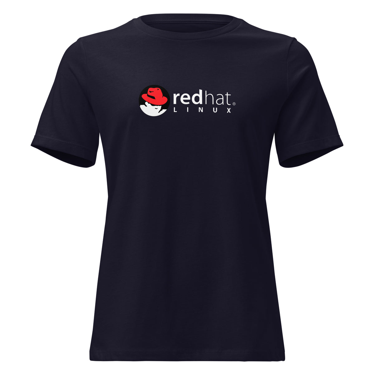 Linux Red Hat Classic Logo - Women's Relaxed T-Shirt