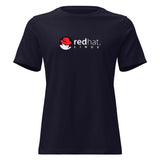 Linux Red Hat Classic Logo - Women's Relaxed T-Shirt
