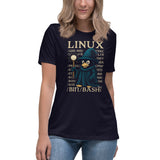 Linux Wizard - /bin/bash Edition - Women's Relaxed T-Shirt