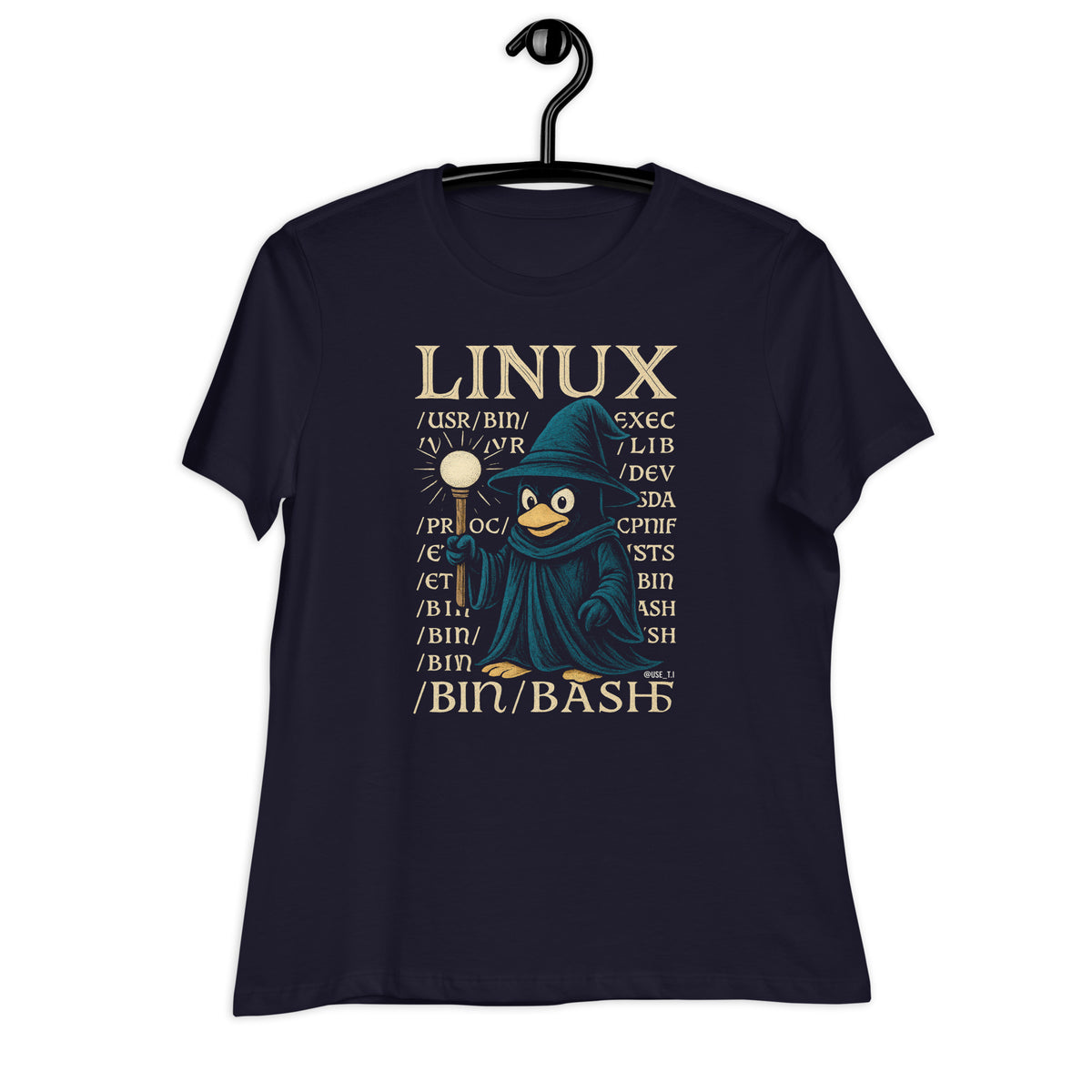 Linux Wizard - /bin/bash Edition - Women's Relaxed T-Shirt