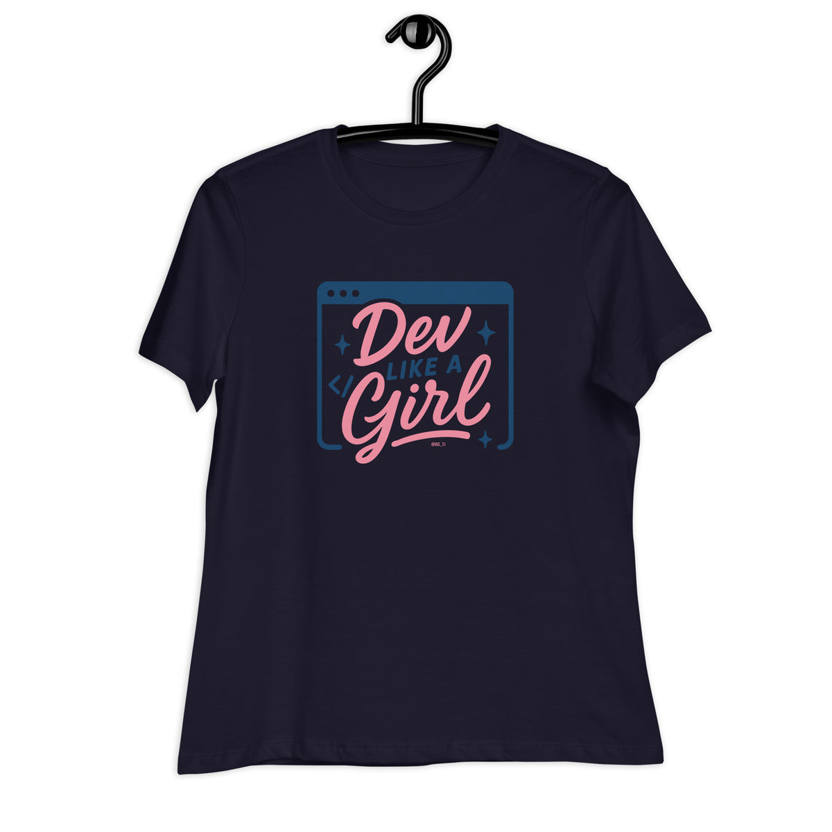 Dev Like a Girl - Women's Relaxed T-Shirt
