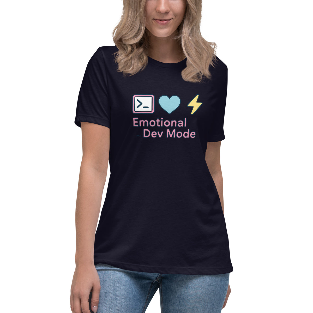 Emotional Dev Mode - Women's Relaxed T-Shirt