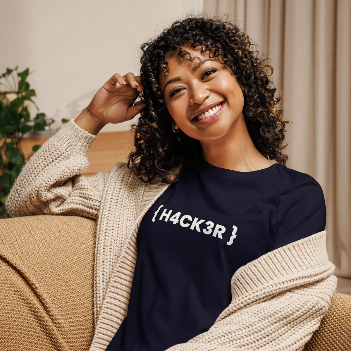 { Hacker } - The Code Within security - Women's Relaxed T-Shirt