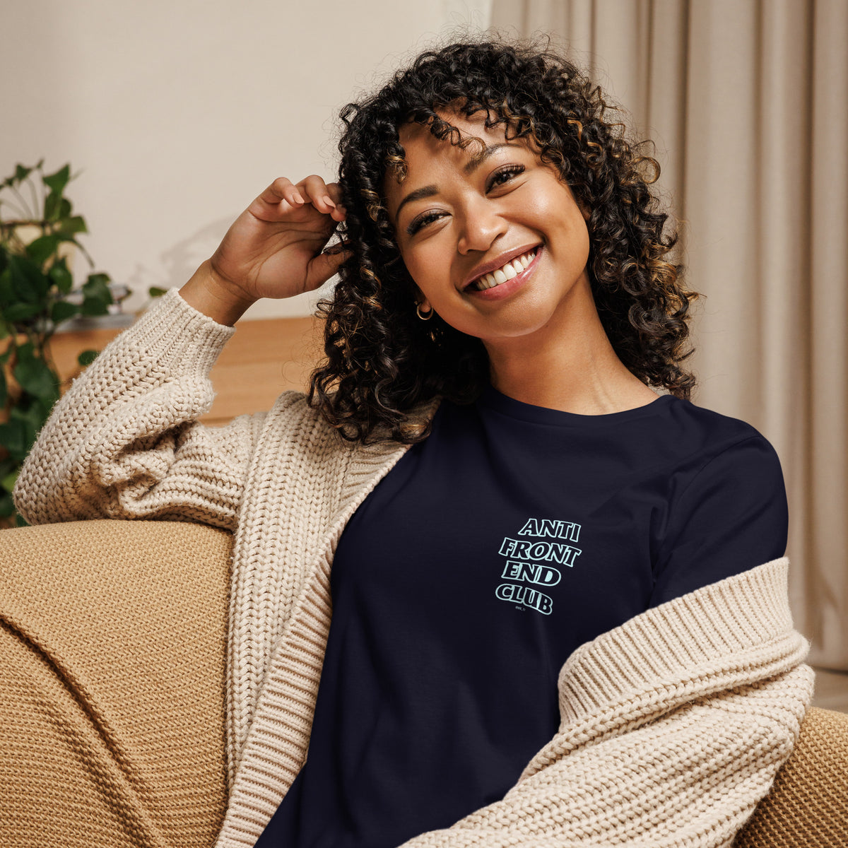Anti Front-End Club - Women's Relaxed T-Shirt