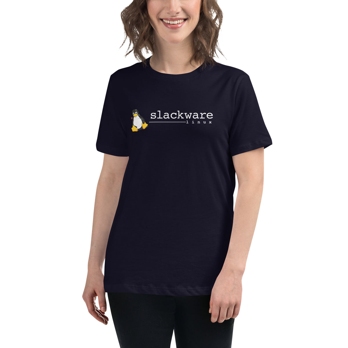 Slackware Linux Logo - Women's Relaxed T-Shirt