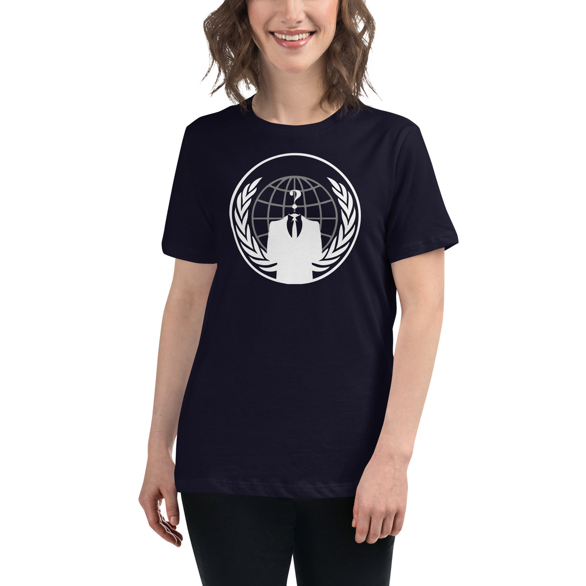 Anonymous Collective Emblem - Women's Relaxed T-Shirt
