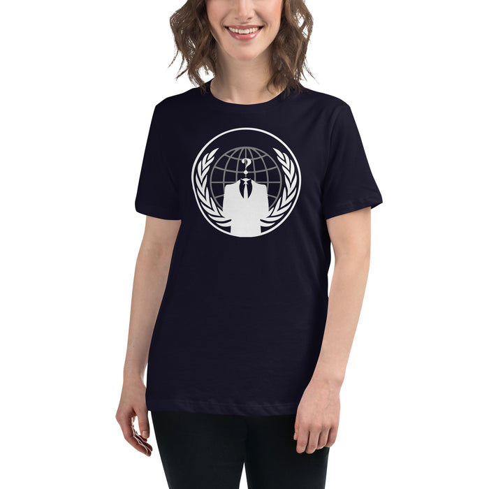 Anonymous Collective Emblem - Women's Relaxed T-Shirt