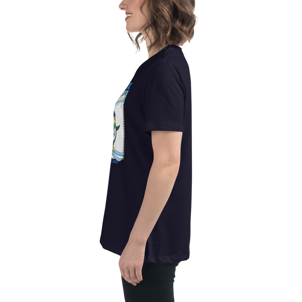 Linux Speed Race  - Women's Relaxed T-Shirt