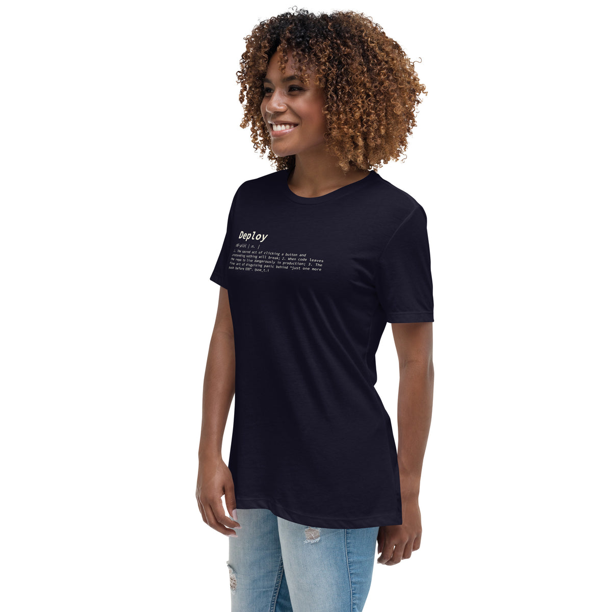 Deploy Definition - Women's Relaxed T-Shirt