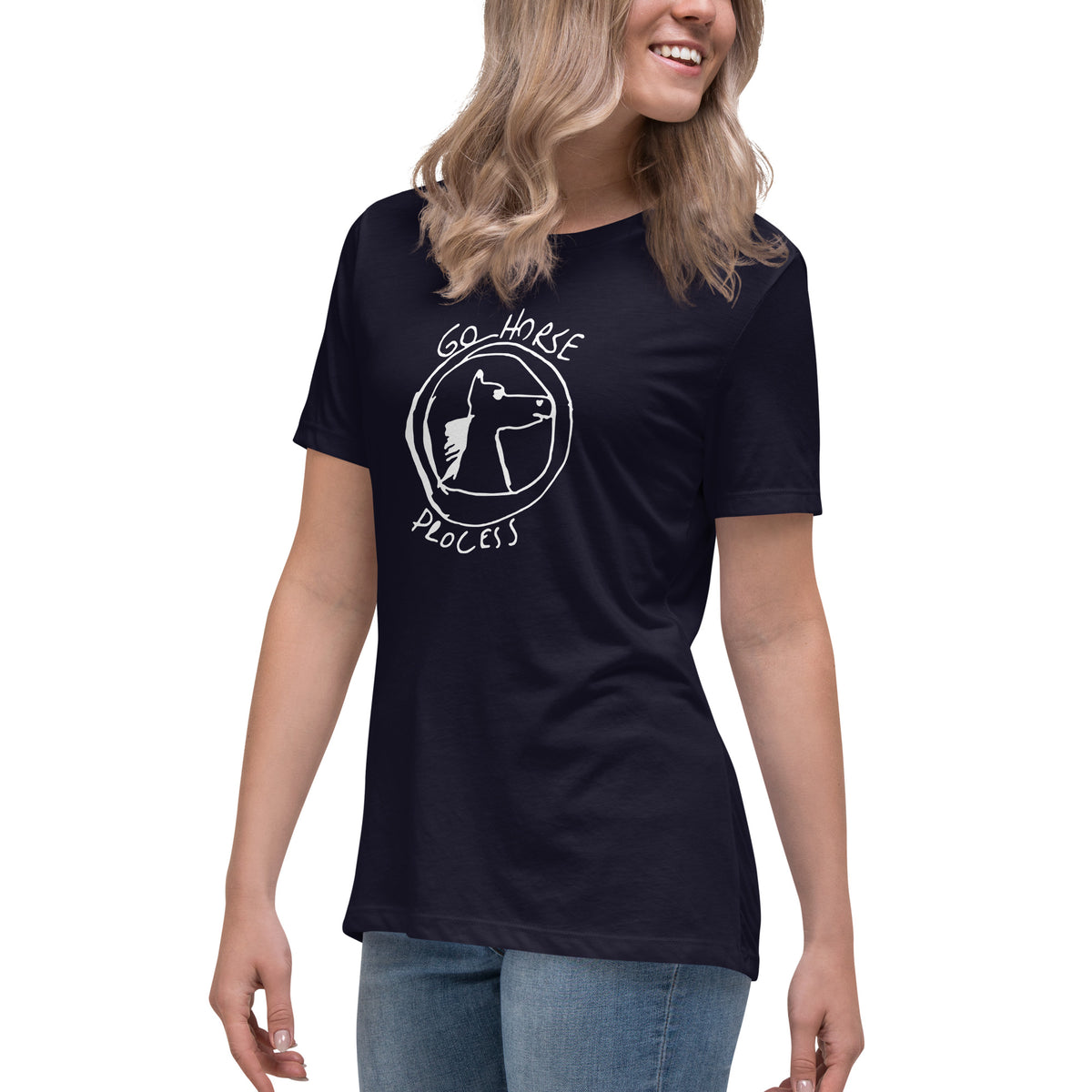 Go Horse Method - Women's Relaxed T-Shirt