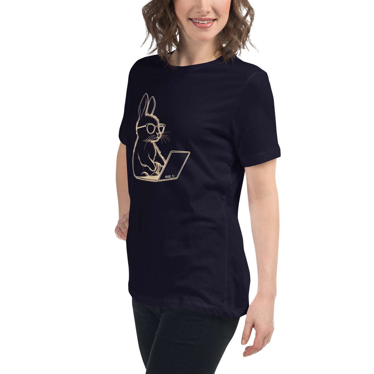 Dev Rabbit - Women's Relaxed T-Shirt