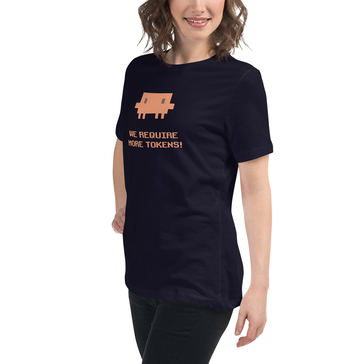 We Require More Tokens - Women's Relaxed T-Shirt