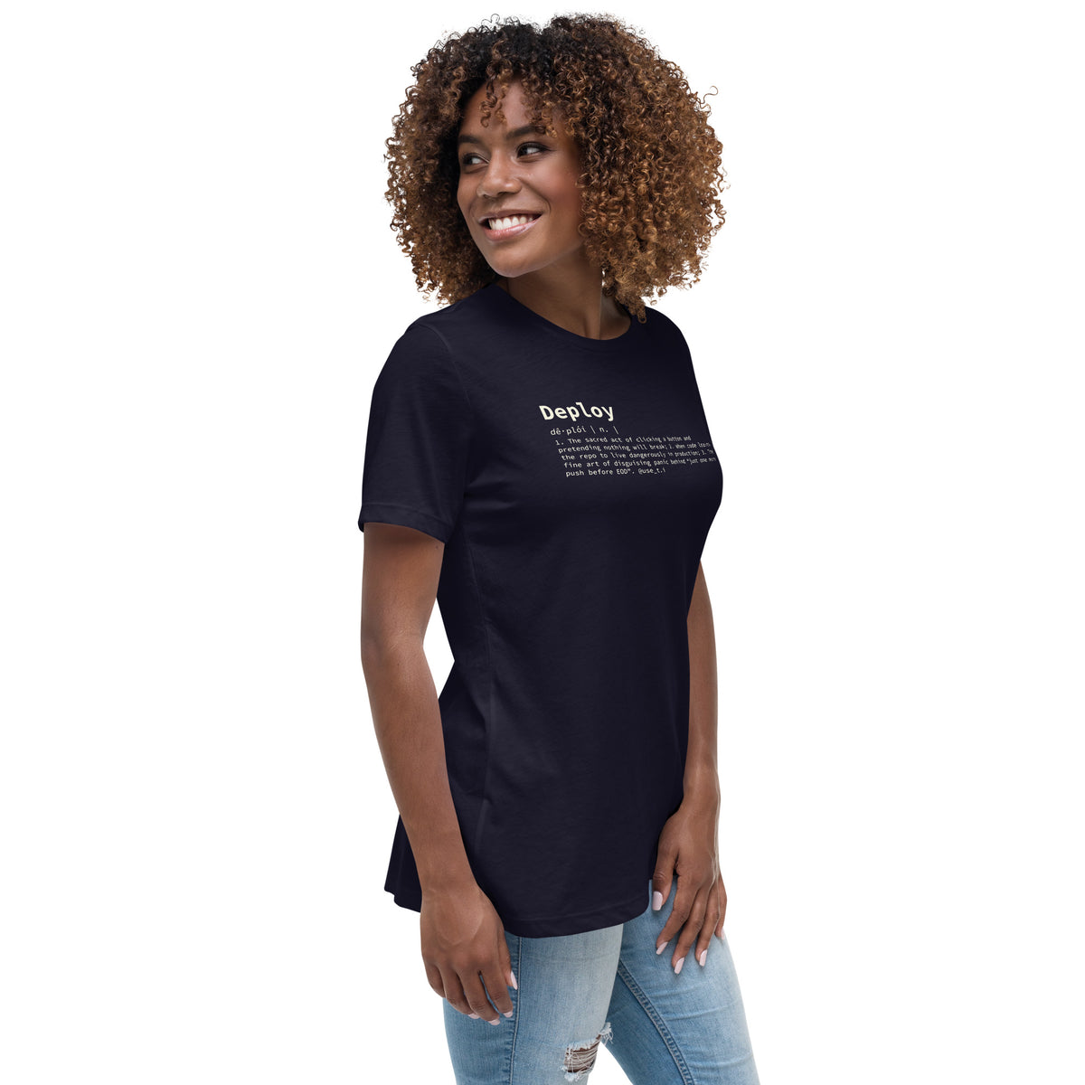 Deploy Definition - Women's Relaxed T-Shirt