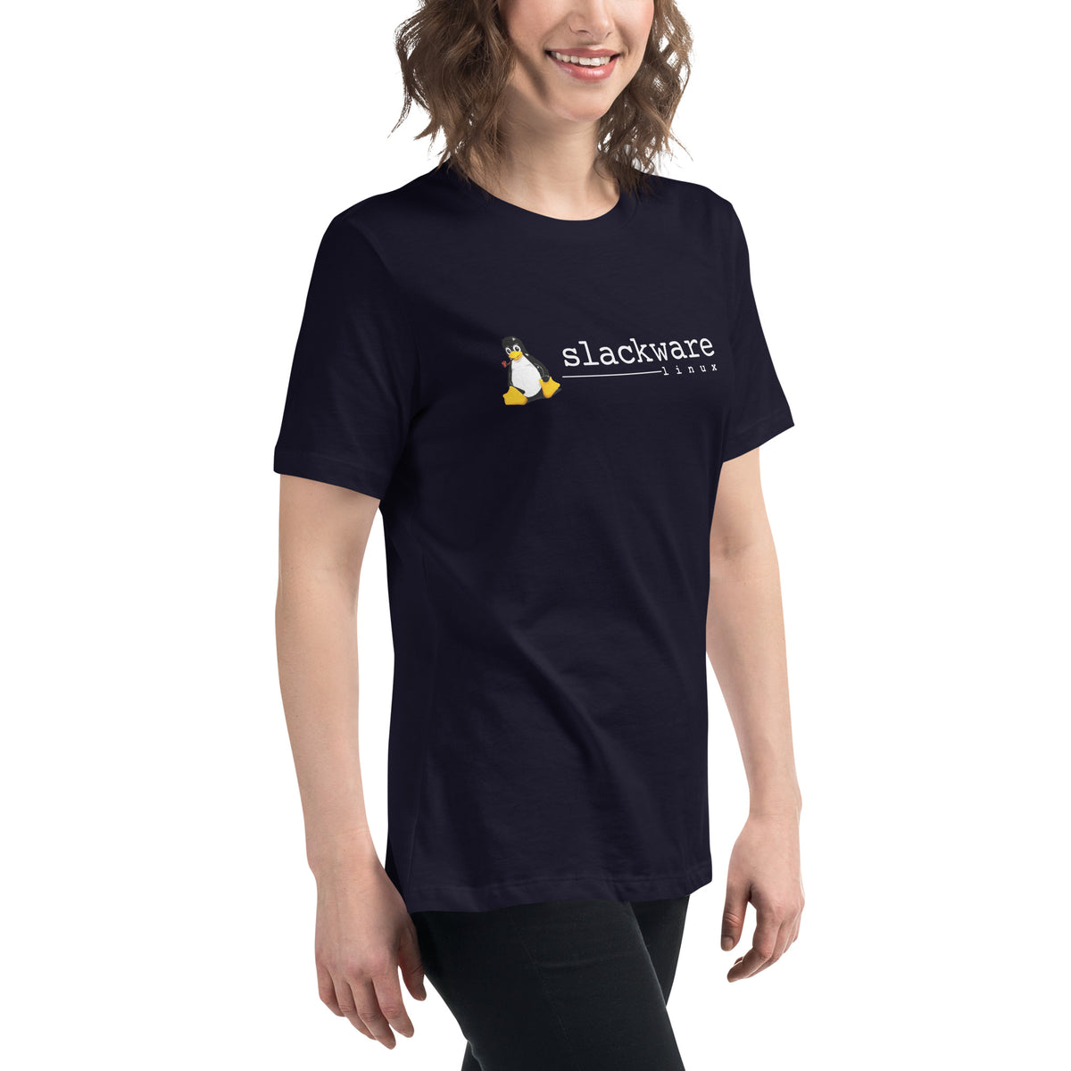 Slackware Linux Logo - Women's Relaxed T-Shirt