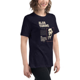 Alan Turing – The Man Who Decoded the Unthinkable - Women's Relaxed T-Shirt