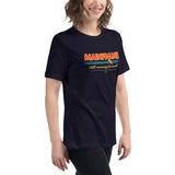Mainframe Power Retro Tee - Women's Relaxed T-Shirt
