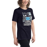 Loading Memories Retro Tech Tee - Women's Relaxed T-Shirt