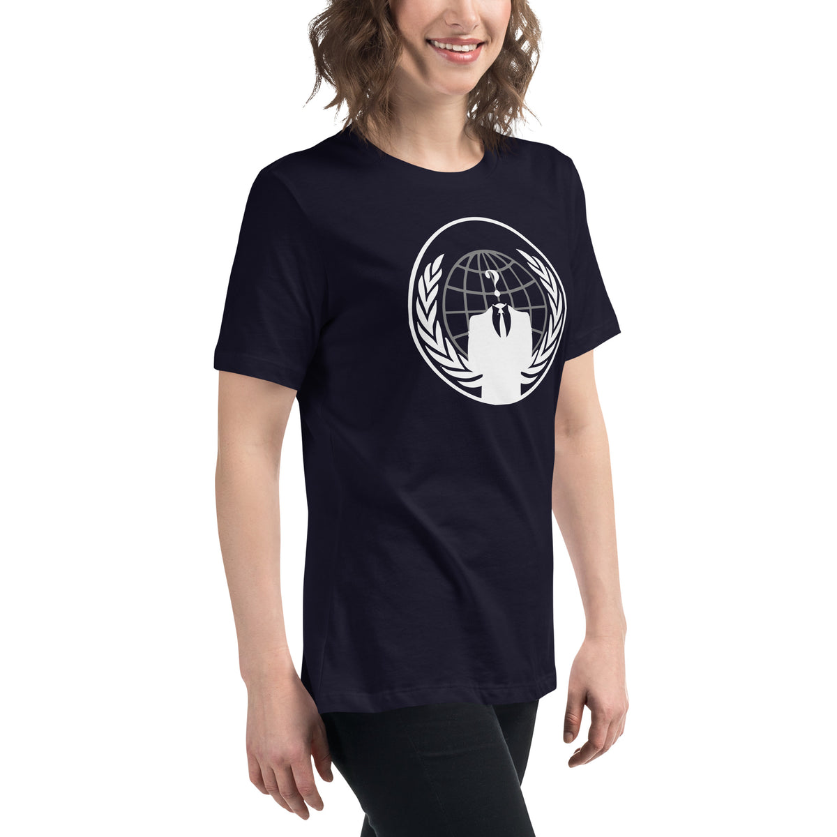 Anonymous Collective Emblem - Women's Relaxed T-Shirt