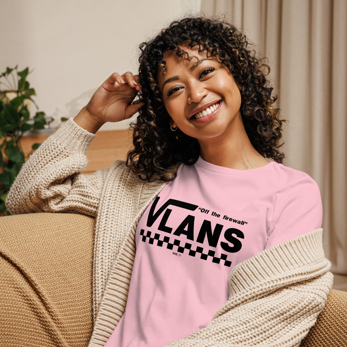 VLANs - Off the Firewall - Women's Relaxed T-Shirt