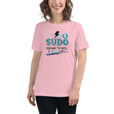 Sudo - Highway to Shell Linux - Women's Relaxed T-Shirt