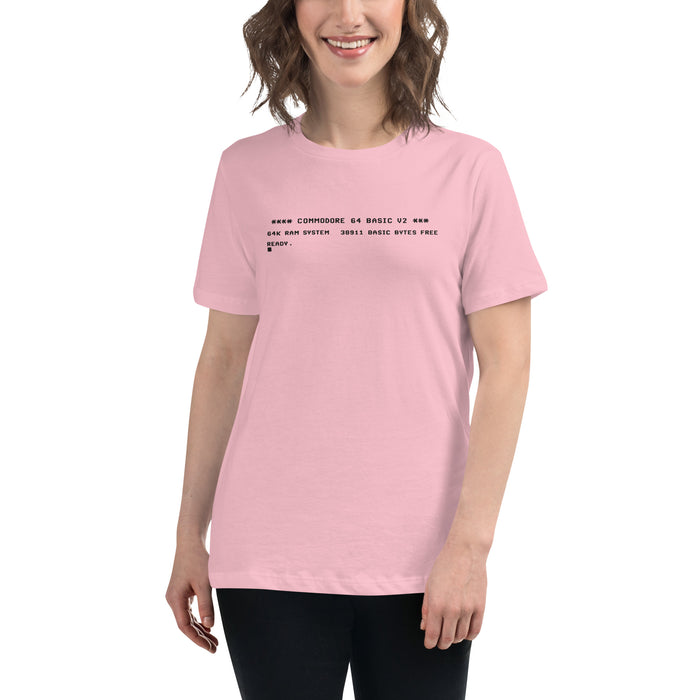 Commodore 64 BASIC V2 - Women's Relaxed T-Shirt
