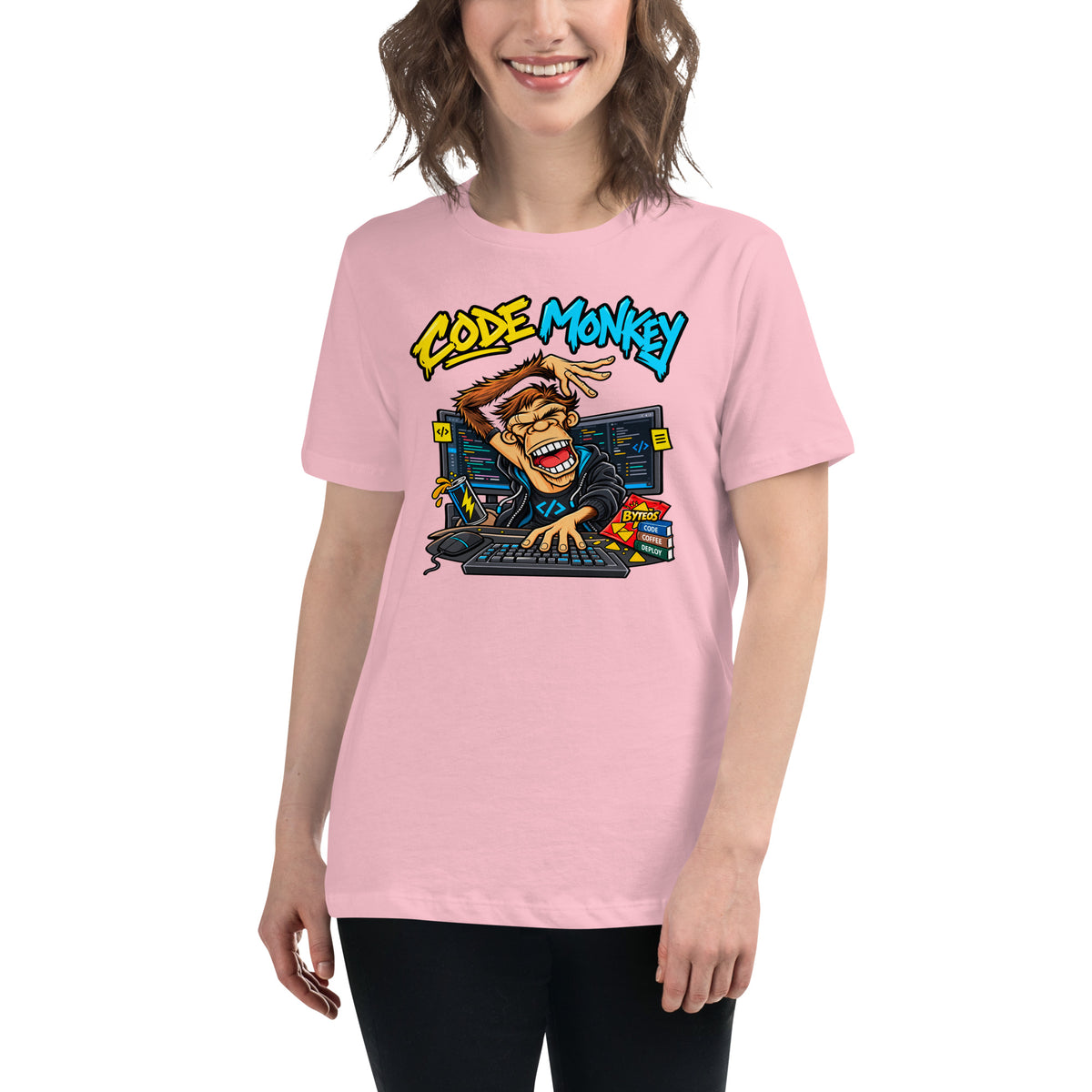 Code Monkey - Women's Relaxed T-Shirt