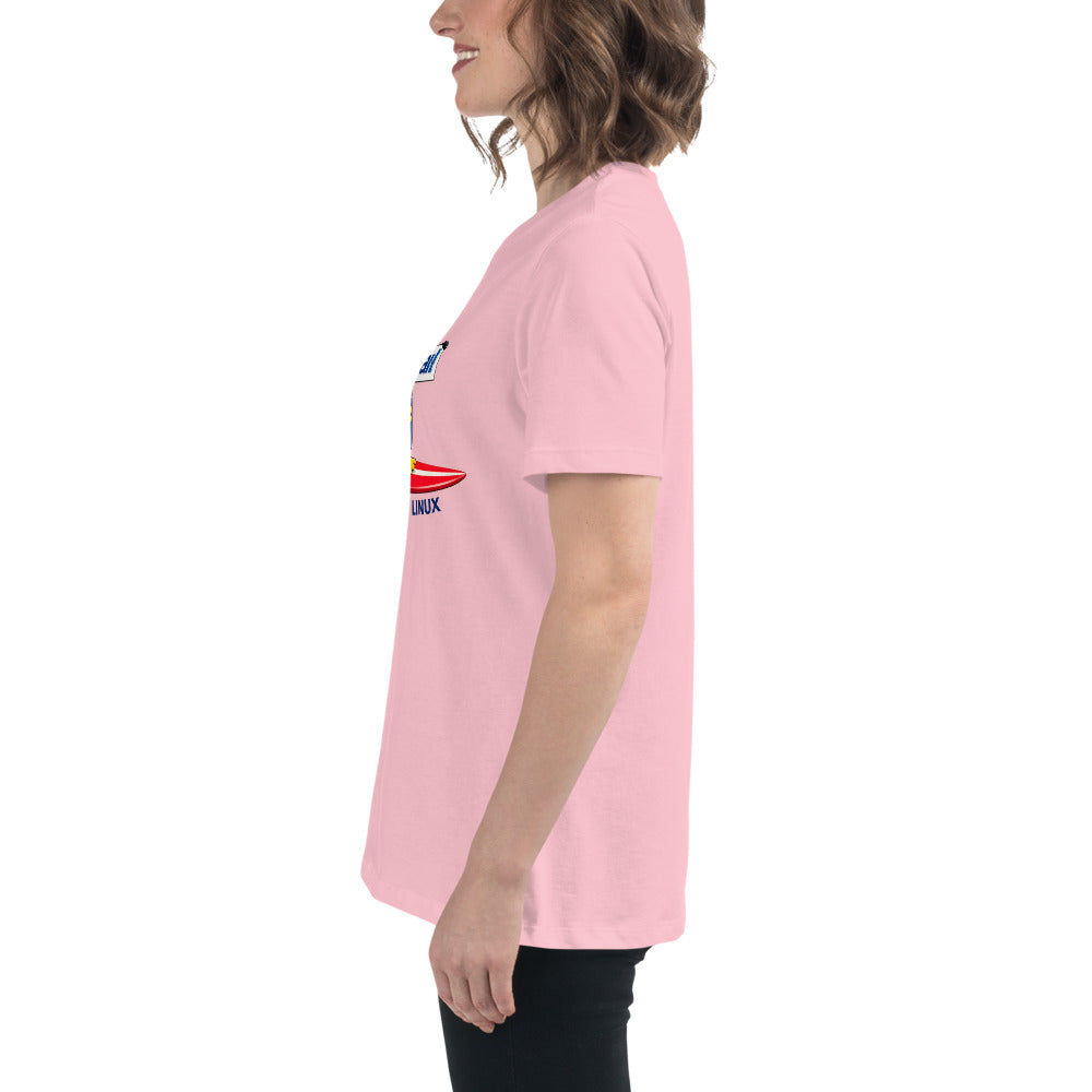 Openmail – Powered by Linux - Women's Relaxed T-Shirt