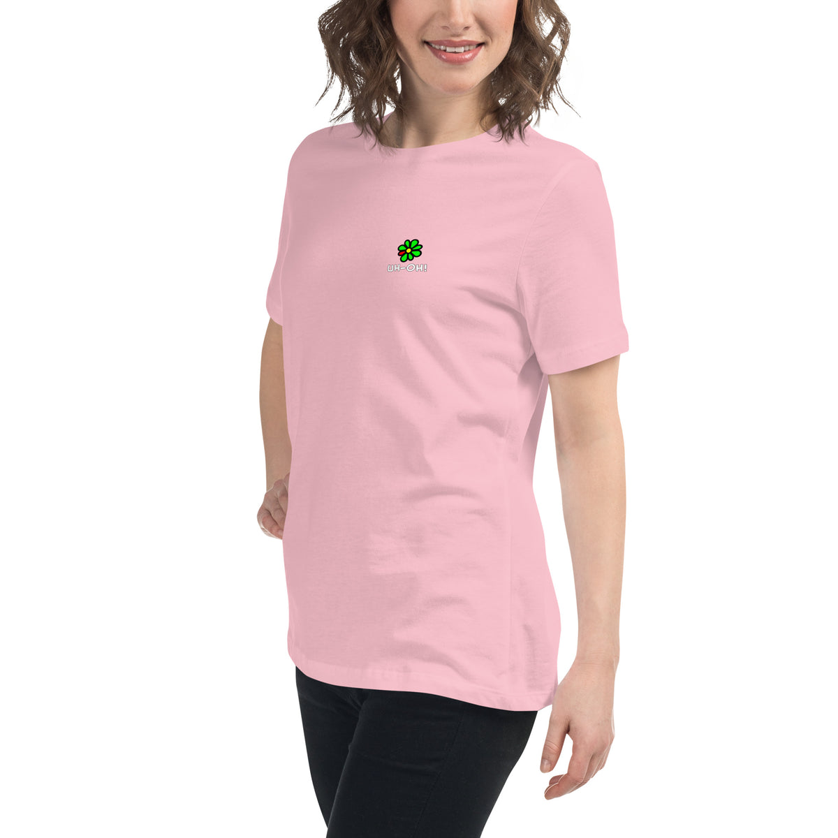 ICQ Uh-Oh Error Tee - Women's Relaxed T-Shirt