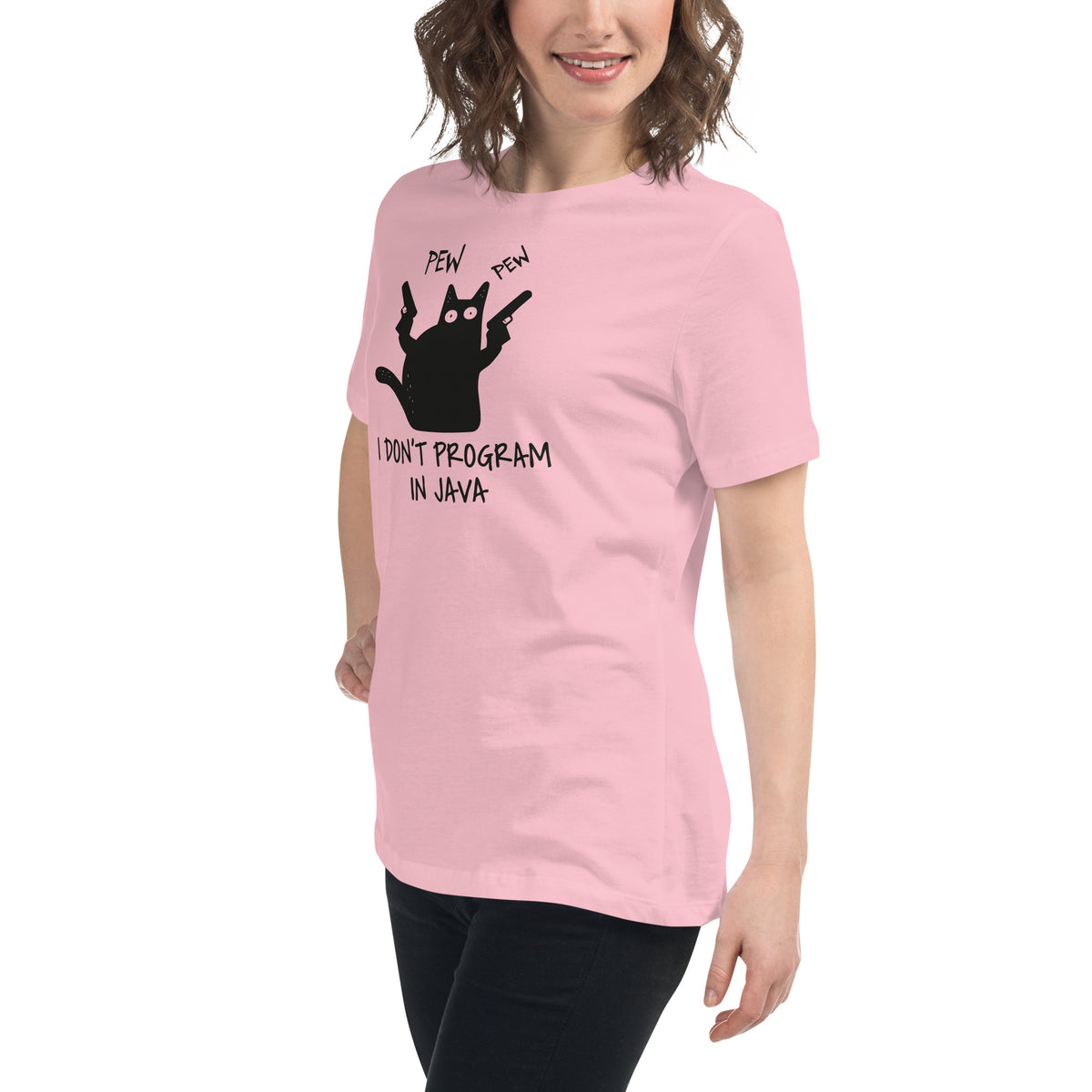 I Don’t Program in Java - Women's Relaxed T-Shirt