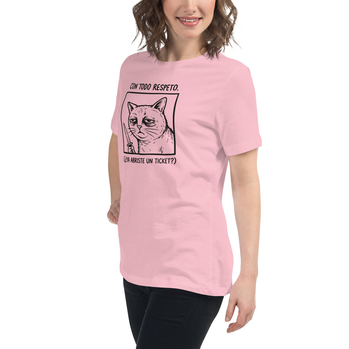 Did You Open a Ticket? Tee - Women's Relaxed T-Shirt
