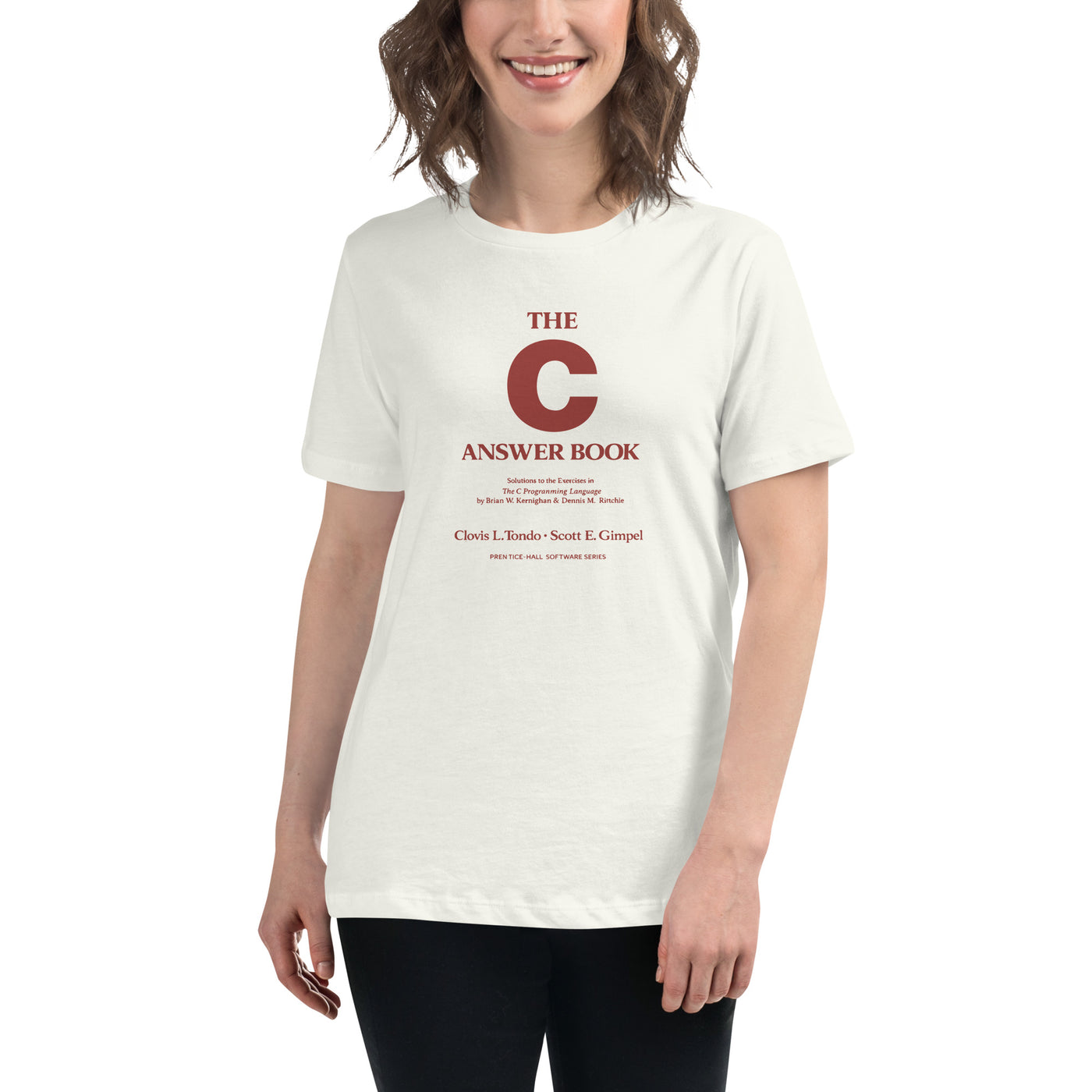 The C Answer Book  - Women's Relaxed T-Shirt