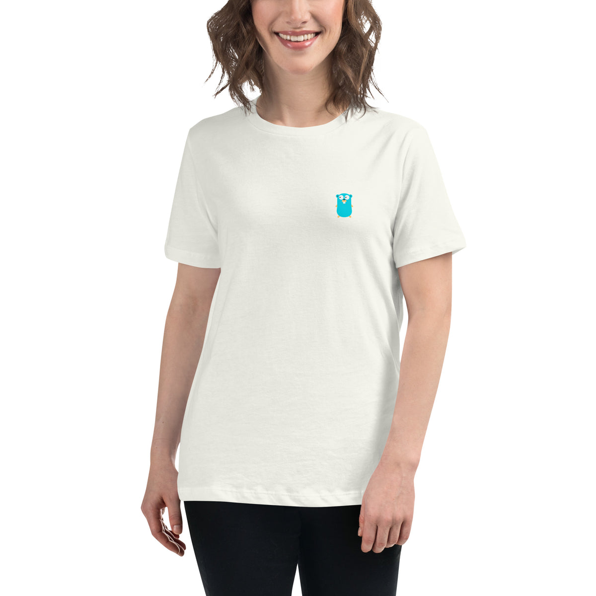 Golang Logo II - Women's Relaxed T-Shirt