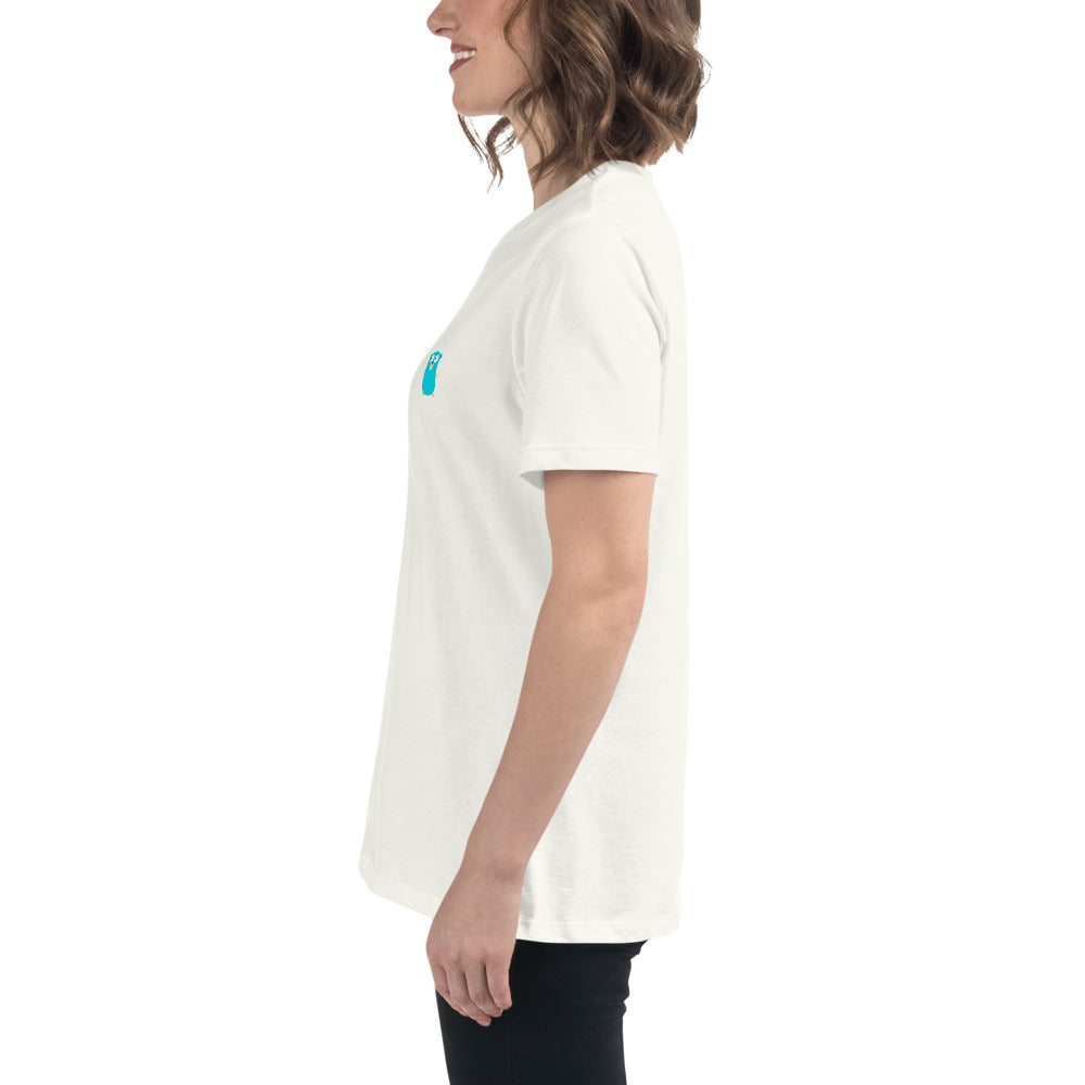 Golang Logo II - Women's Relaxed T-Shirt