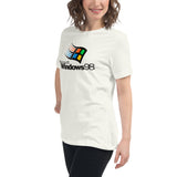 Logo Windows 98 - Women's Relaxed T-Shirt