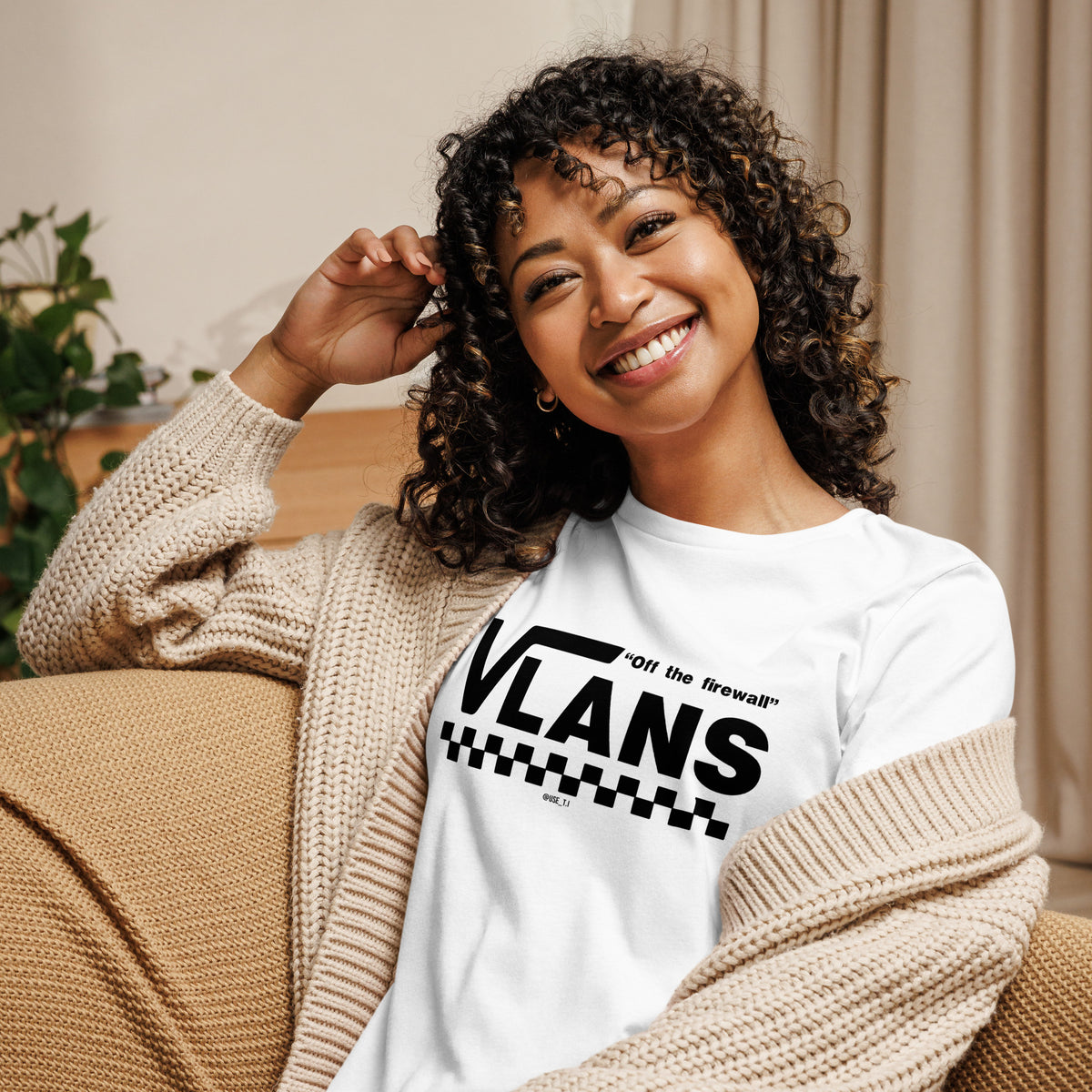 VLANs - Off the Firewall - Women's Relaxed T-Shirt