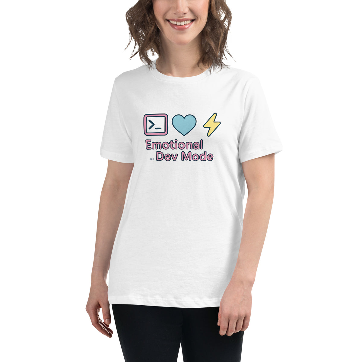 Emotional Dev Mode - Women's Relaxed T-Shirt