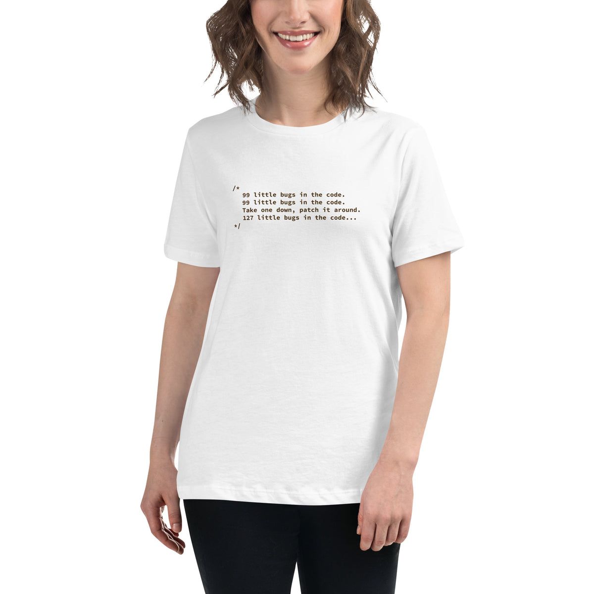 99 Little Bugs in the Code - Women's Relaxed T-Shirt
