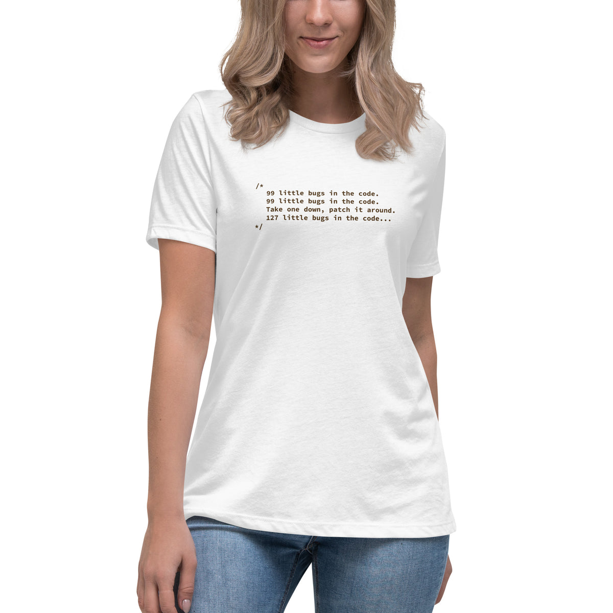 99 Little Bugs in the Code - Women's Relaxed T-Shirt