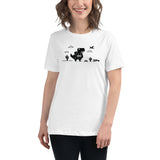 Dino Dev 1UP - Women's Relaxed T-Shirt
