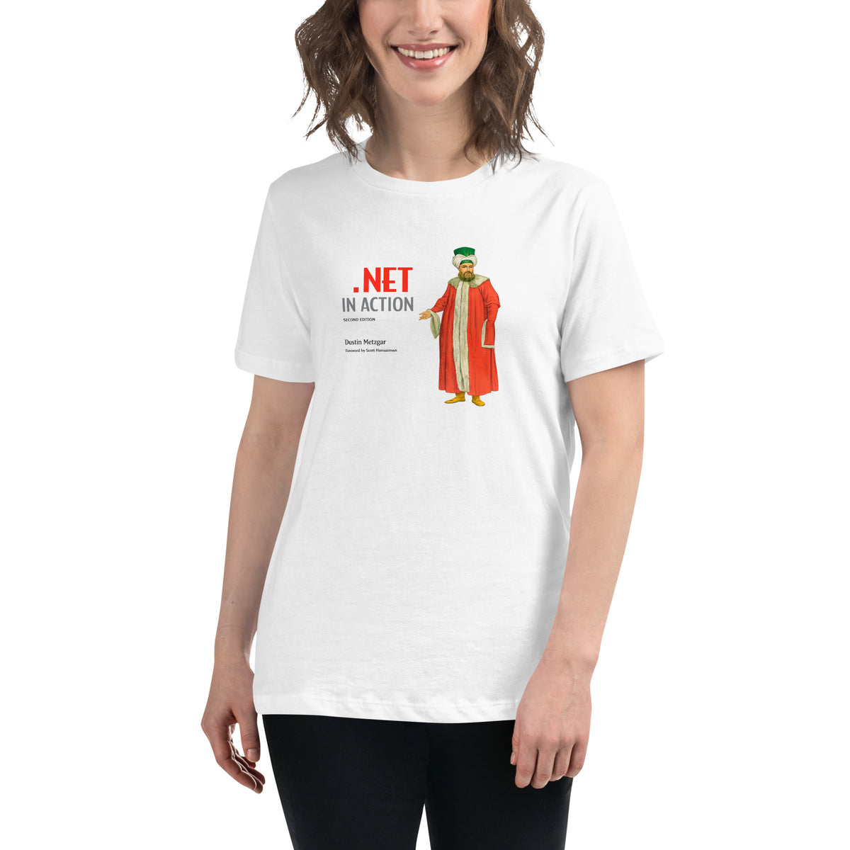 .NET In Action - Women's Relaxed T-Shirt