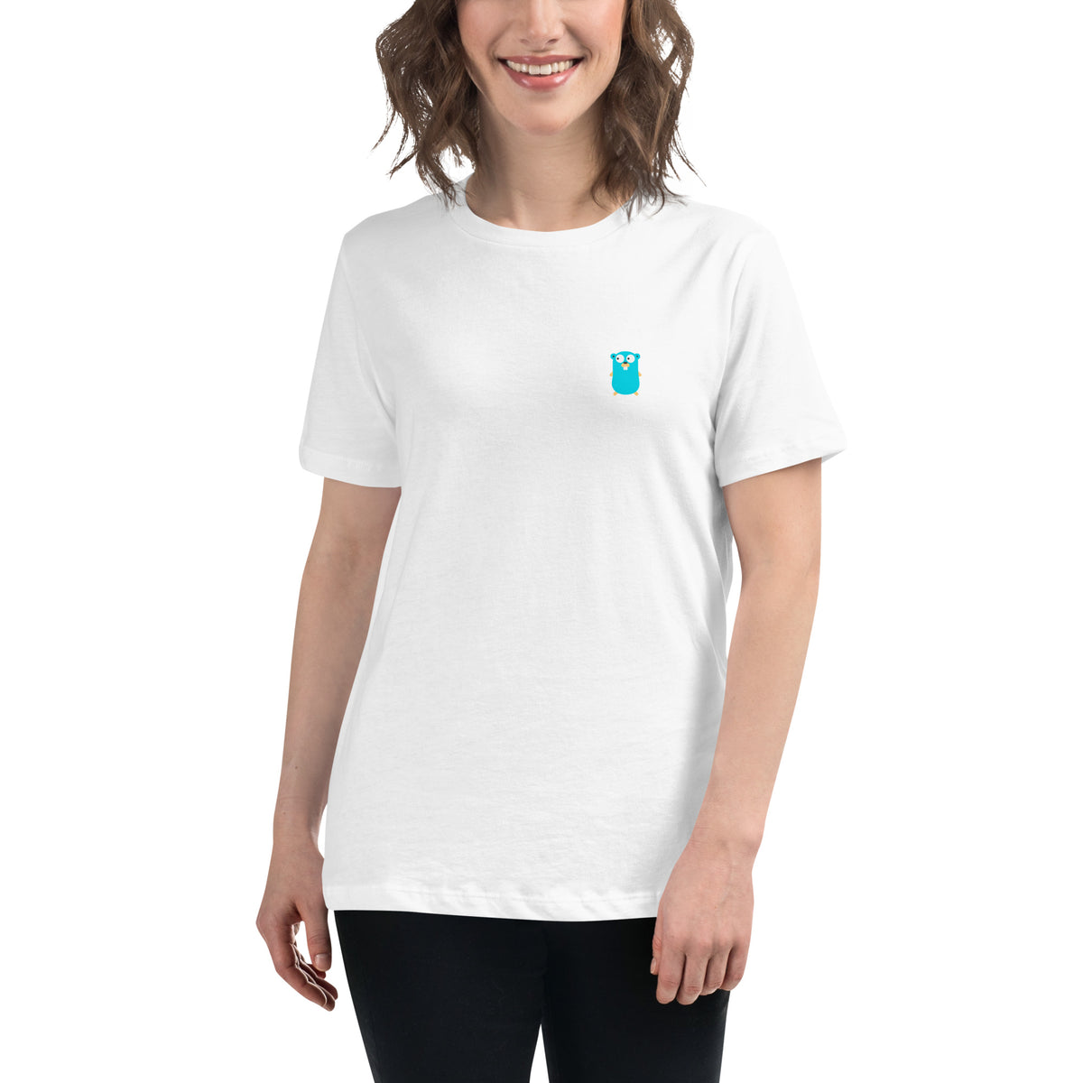 Golang Logo II - Women's Relaxed T-Shirt