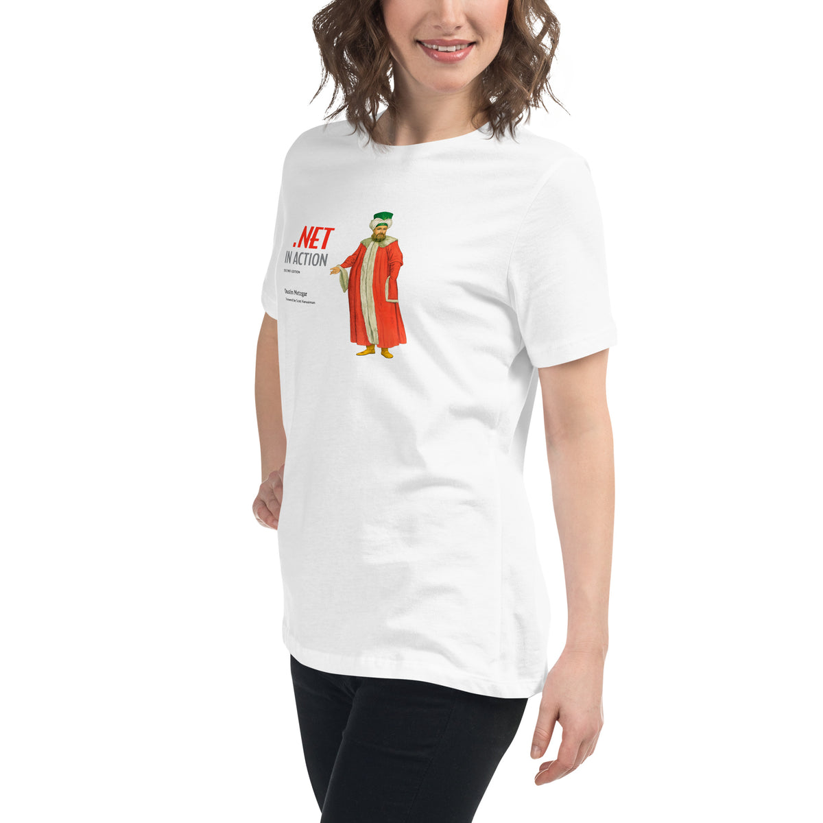 .NET In Action - Women's Relaxed T-Shirt