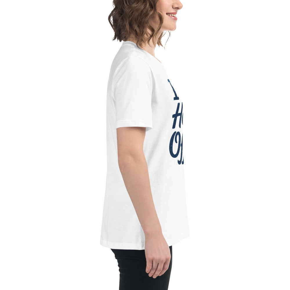 I love more Home, less Office - Women's Relaxed T-Shirt