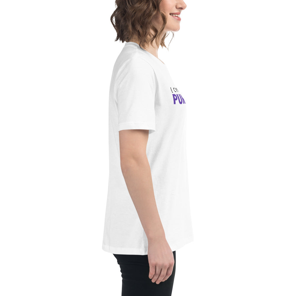 Cyber Security Purple Team - Women's Relaxed T-Shirt