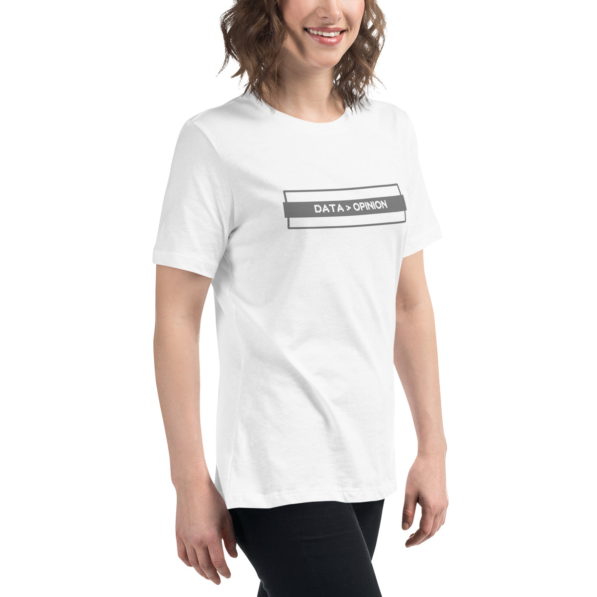 Data > Opinion - Women's Relaxed T-Shirt