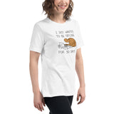 Offline for 30 Days Tee - Women's Relaxed T-Shirt